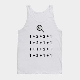 A Clue Number Tank Top